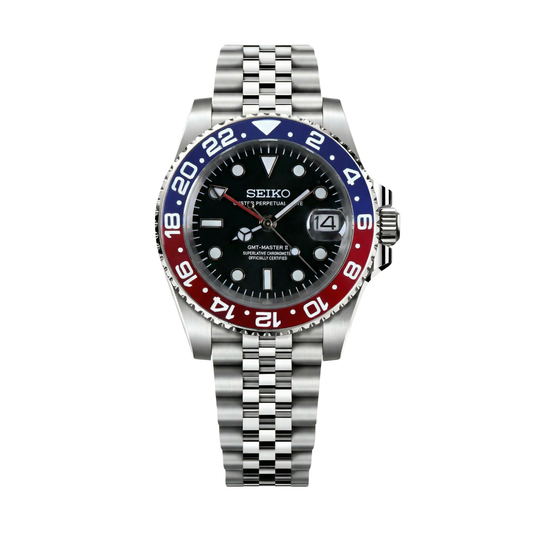 GMTEIKO Pepsi Seiko mod watch | Velanti Milano