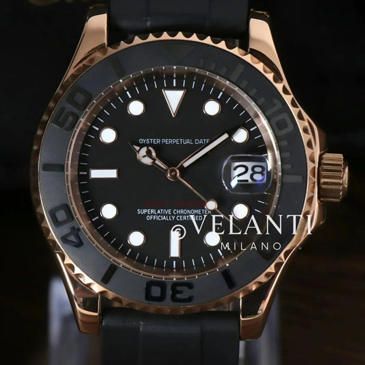 Seikomariner | Rose Gold - Black