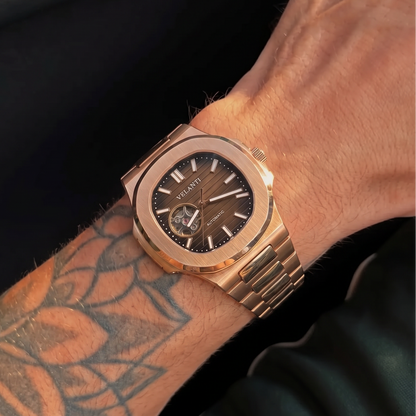 Nautvel | Rose Gold Chocolate Open Heart
