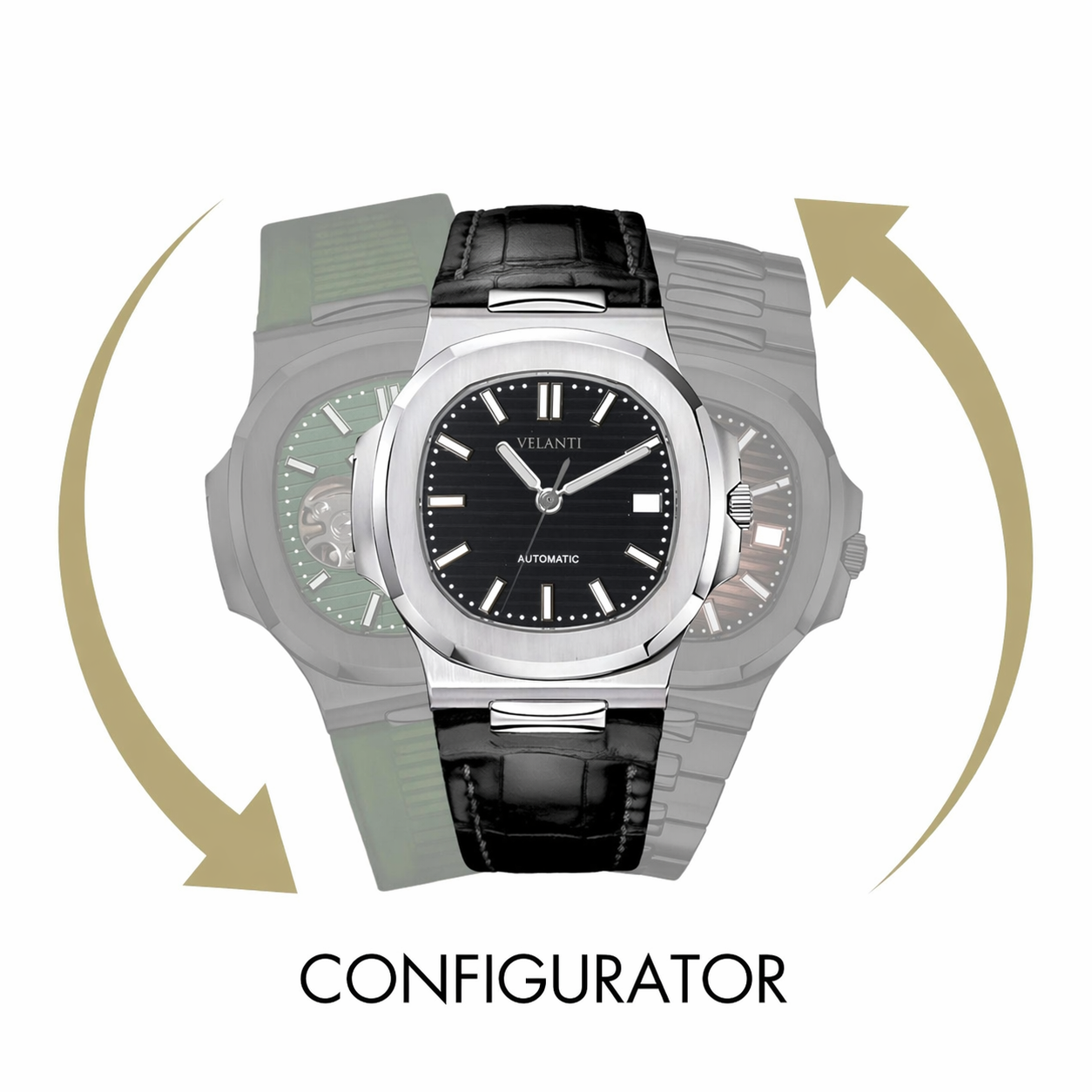 Velanti Milano Nautvel custom watch configurator, main product photo
