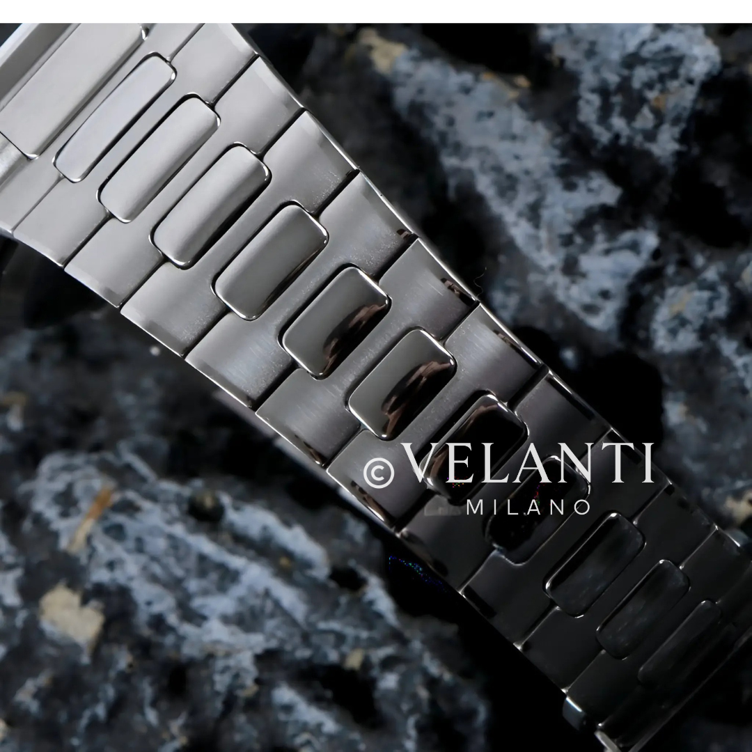 Nautilus-style automatic watch, Velanti Milano Nautvel Royal Blue, product photo 5