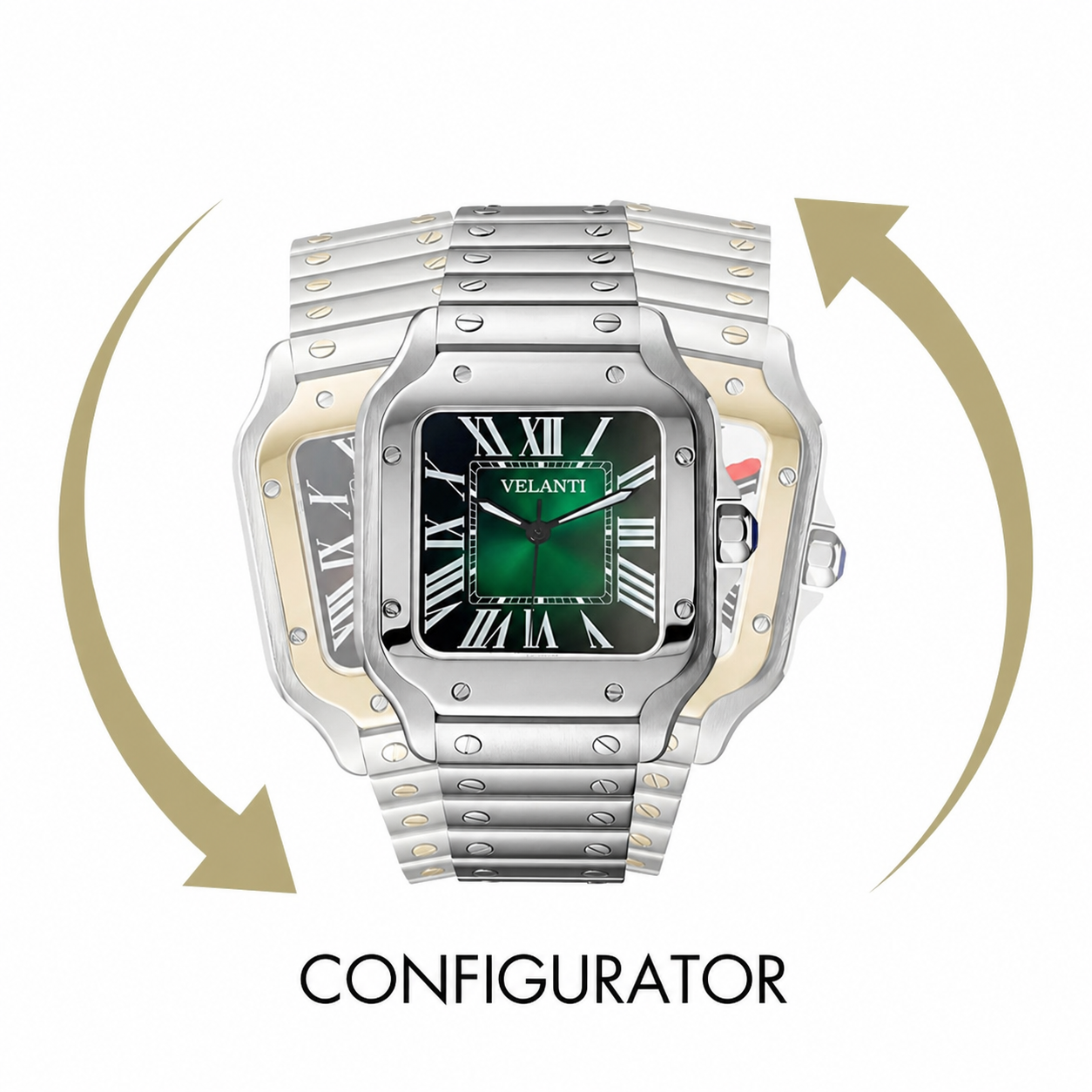 Velanti Milano Santvel custom watch configurator, main product photo