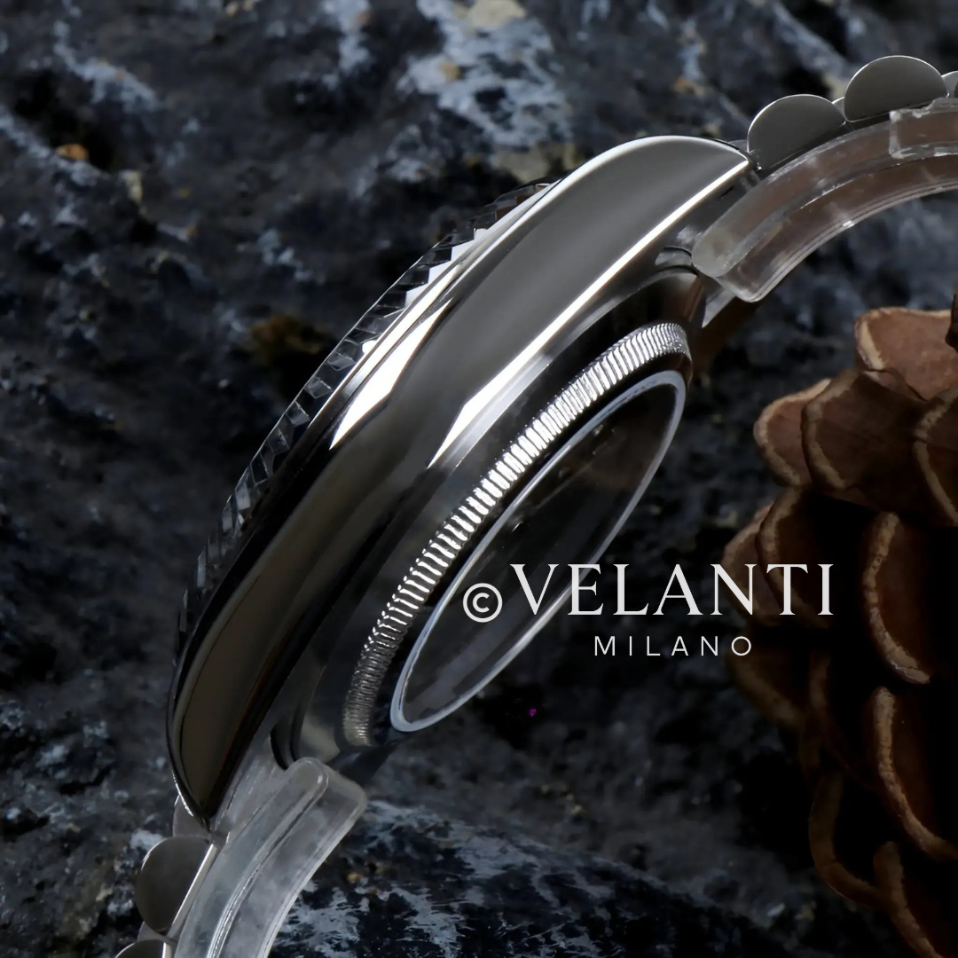Datejust-style automatic watch, Velanti Milano Veljust Daydate Royal Blue, product photo 5