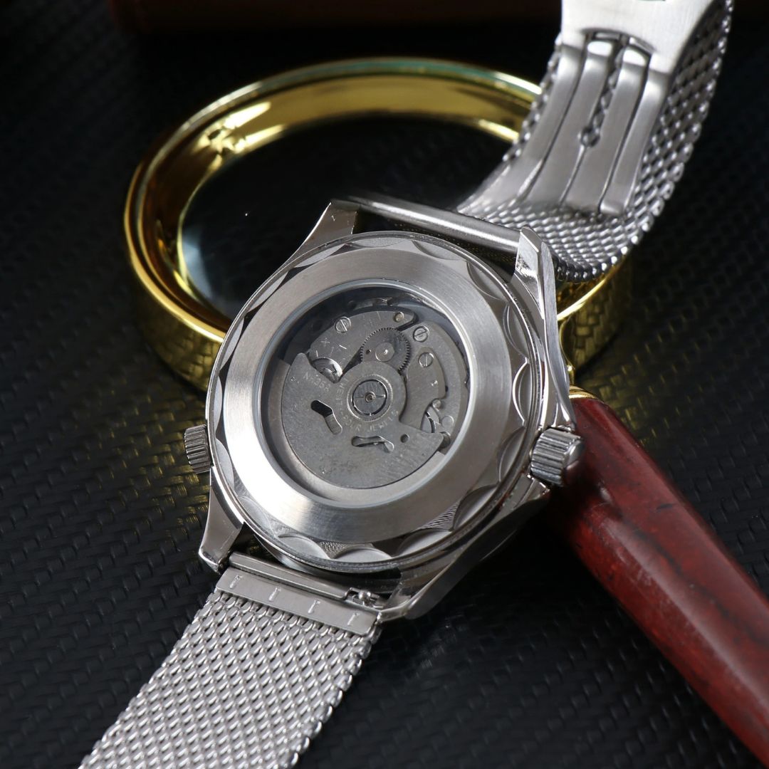 Seamaster-style automatic watch, Velanti Milano Velmaster James Bond 007, product photo 7