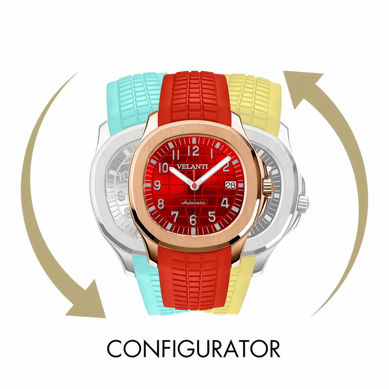 Velanti Milano Velnaut custom watch configurator, main product photo