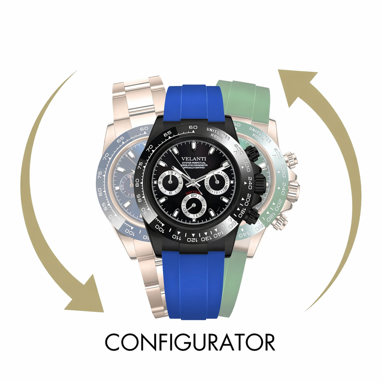 Velanti Milano Veltona custom watch configurator, main product photo